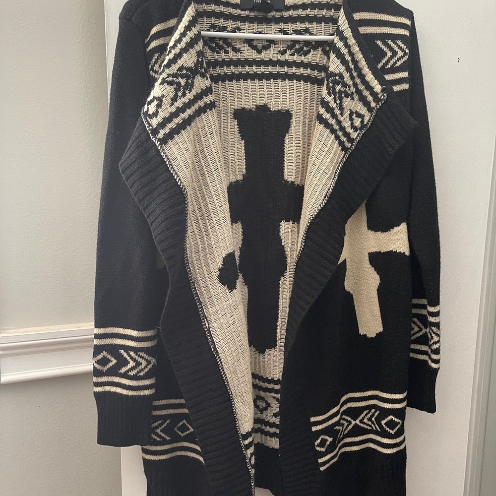 Oversized Forever 21 cardigan
